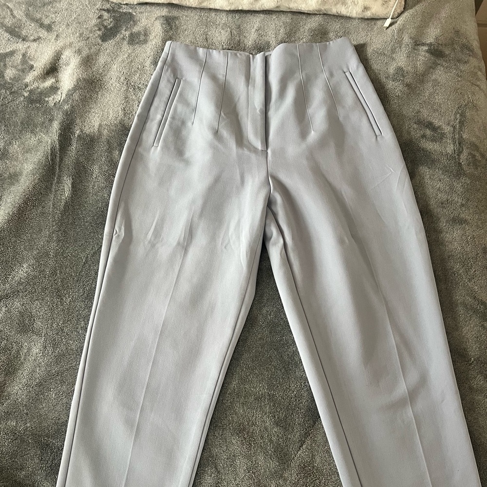 High Waisted Zara Blue Pants